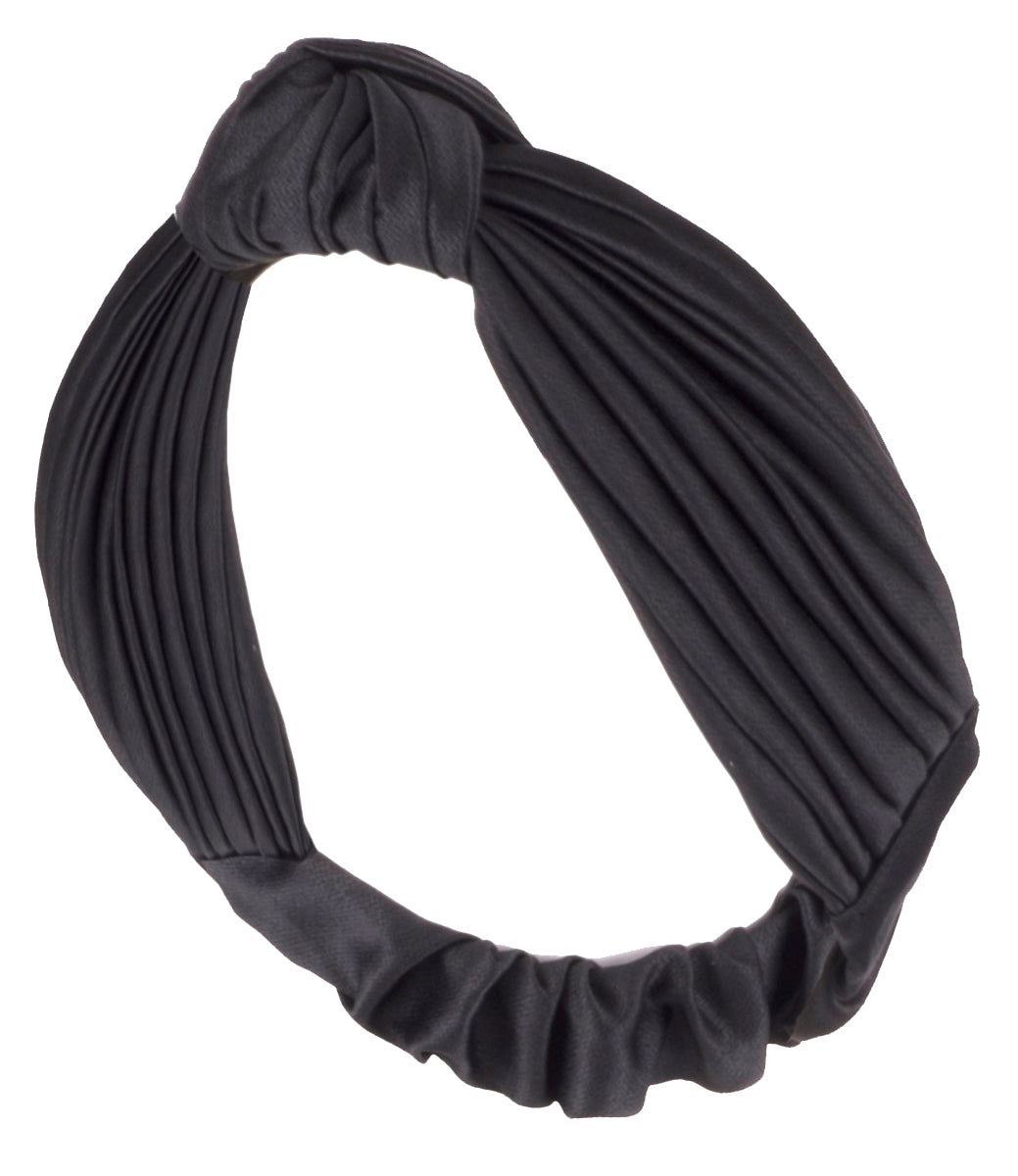 Vintage_KNOT_Nostalgic_Knoten_Retro_STIRNBAND_Haarband_HAIRBAND_schwarz-2