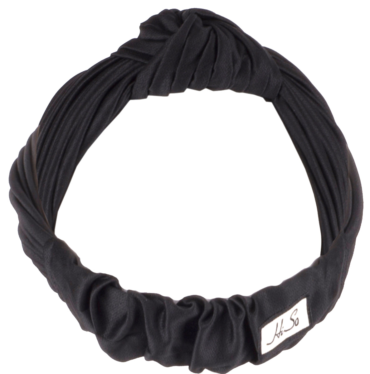 Vintage_KNOT_Nostalgic_Knoten_Retro_STIRNBAND_Haarband_HAIRBAND_schwarz-3
