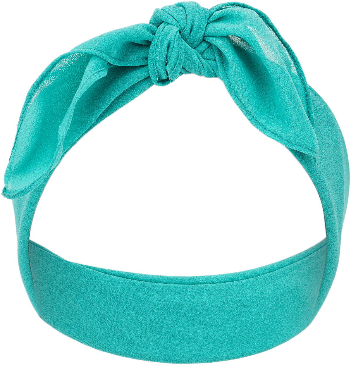 Vintage_LOTTE_Basic_CHIFFON_Hair_Band_Haarband_BANDANA_tuerkis-1