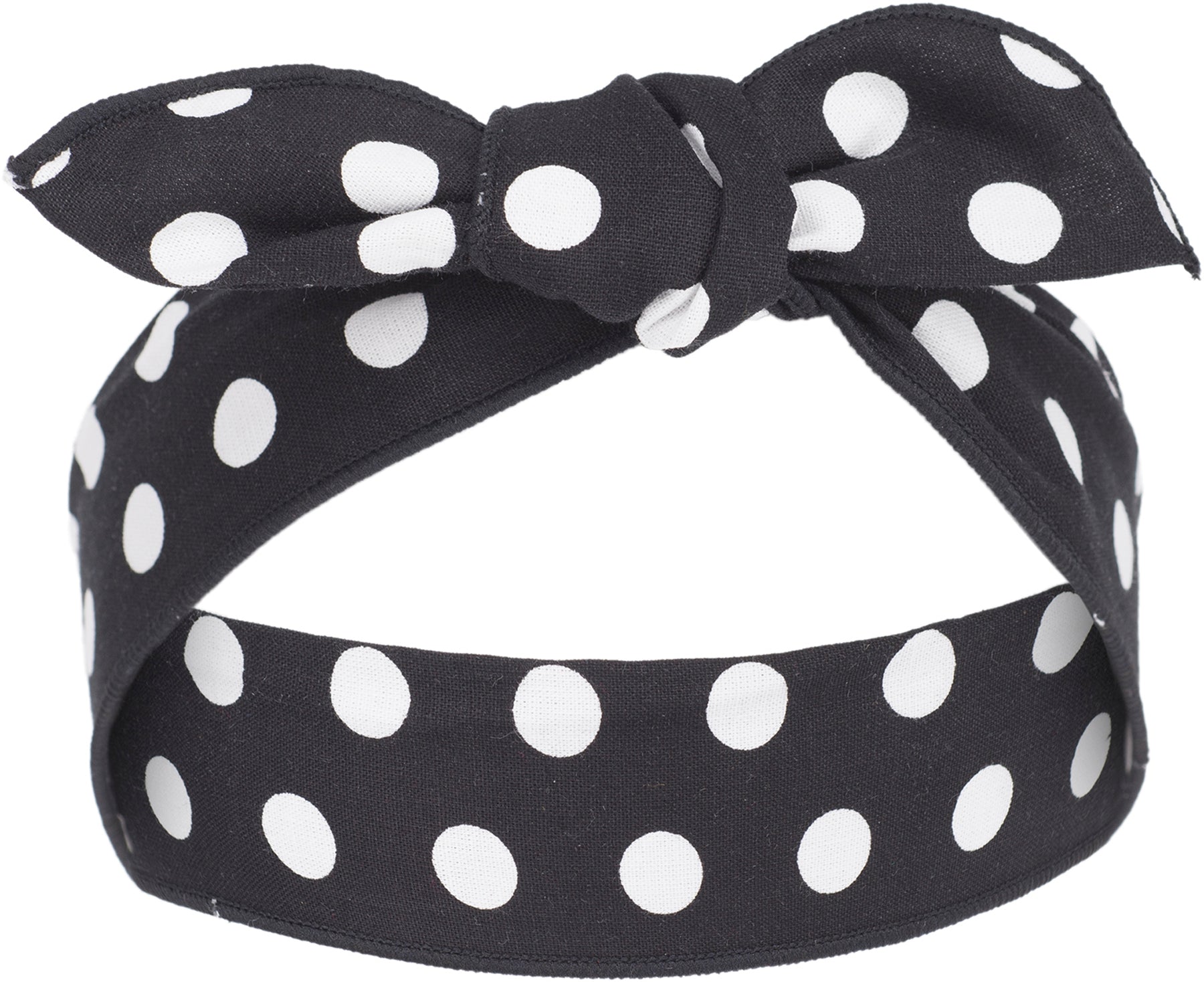 Vintage_LUDIVINA_50s_POLKA_DOT_Retro_HAARBAND_Hair_Band_killer_kirsche_schwarzJqu5rw4Z1EMUV