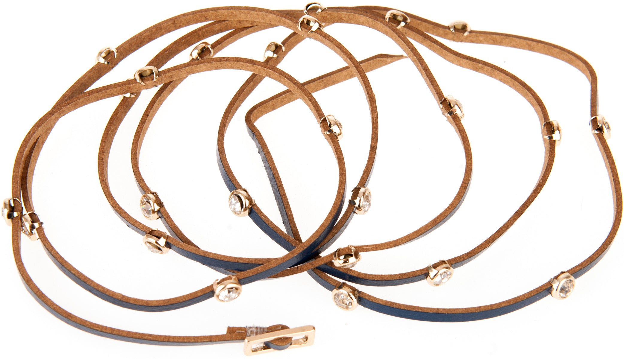 Vintage_MELUSINA_Retro_GLITZERSTEINCHEN_Nieten_ARMBAND_Armschmuckbl-5