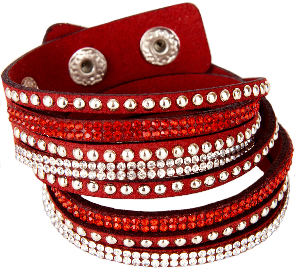 Vintage_MILEVA_Vintage_GLITZERSTEINCHEN_Nieten_ARMBAND_Armschmuck-4rriRdPEKABtVG