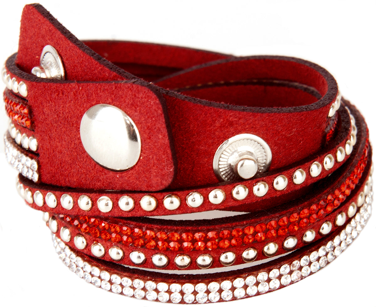 Vintage_MILEVA_Vintage_GLITZERSTEINCHEN_Nieten_ARMBAND_Armschmuck-5cVmEDMuespvW4