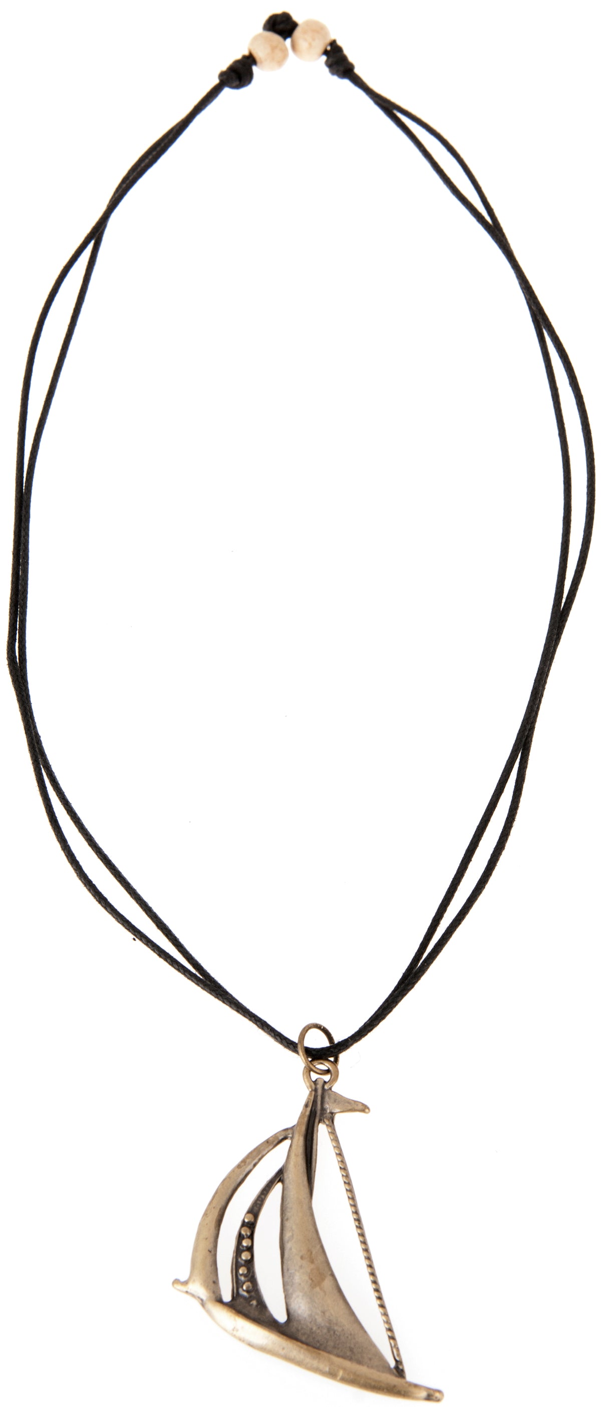 Vintage_MONJA_Maritime_Sailor_SCHIFF_Ship_Halskette_Halsband_Schmuck-2