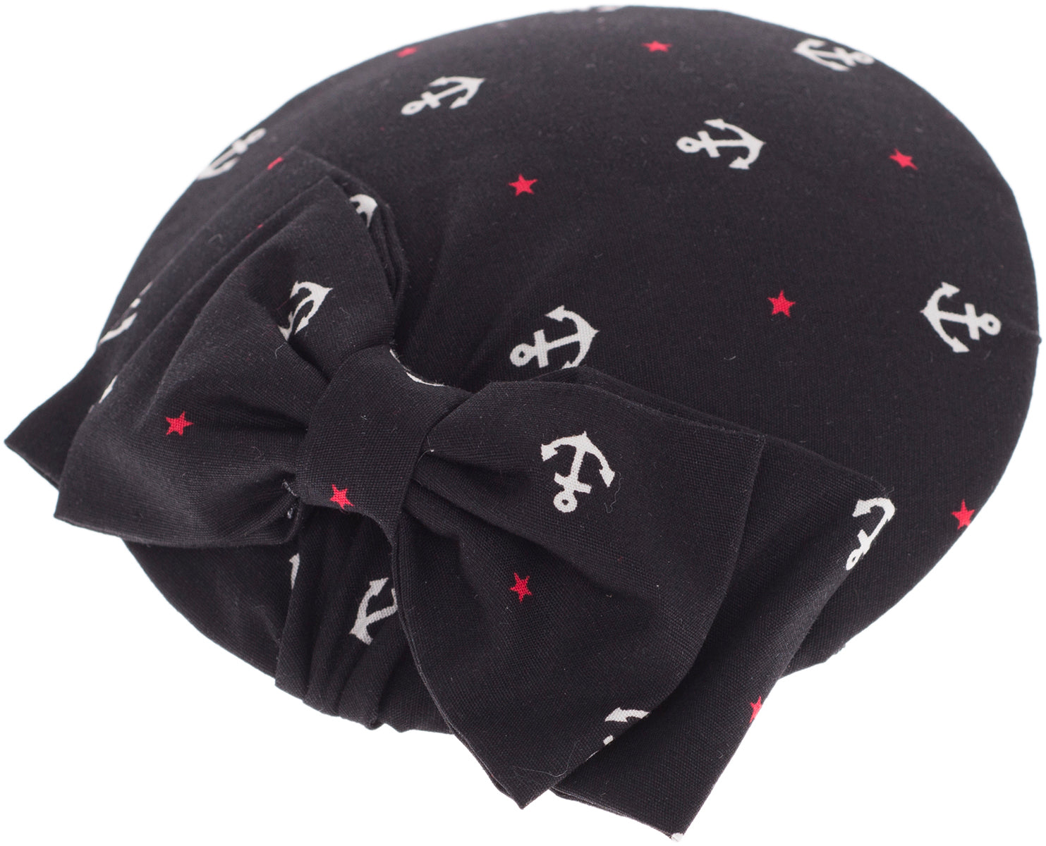 Vintage_PAGE_Sailor_ANCHOR_Anker_Nautical_PILLBOX_Huetchen_Fascinator_schwarz