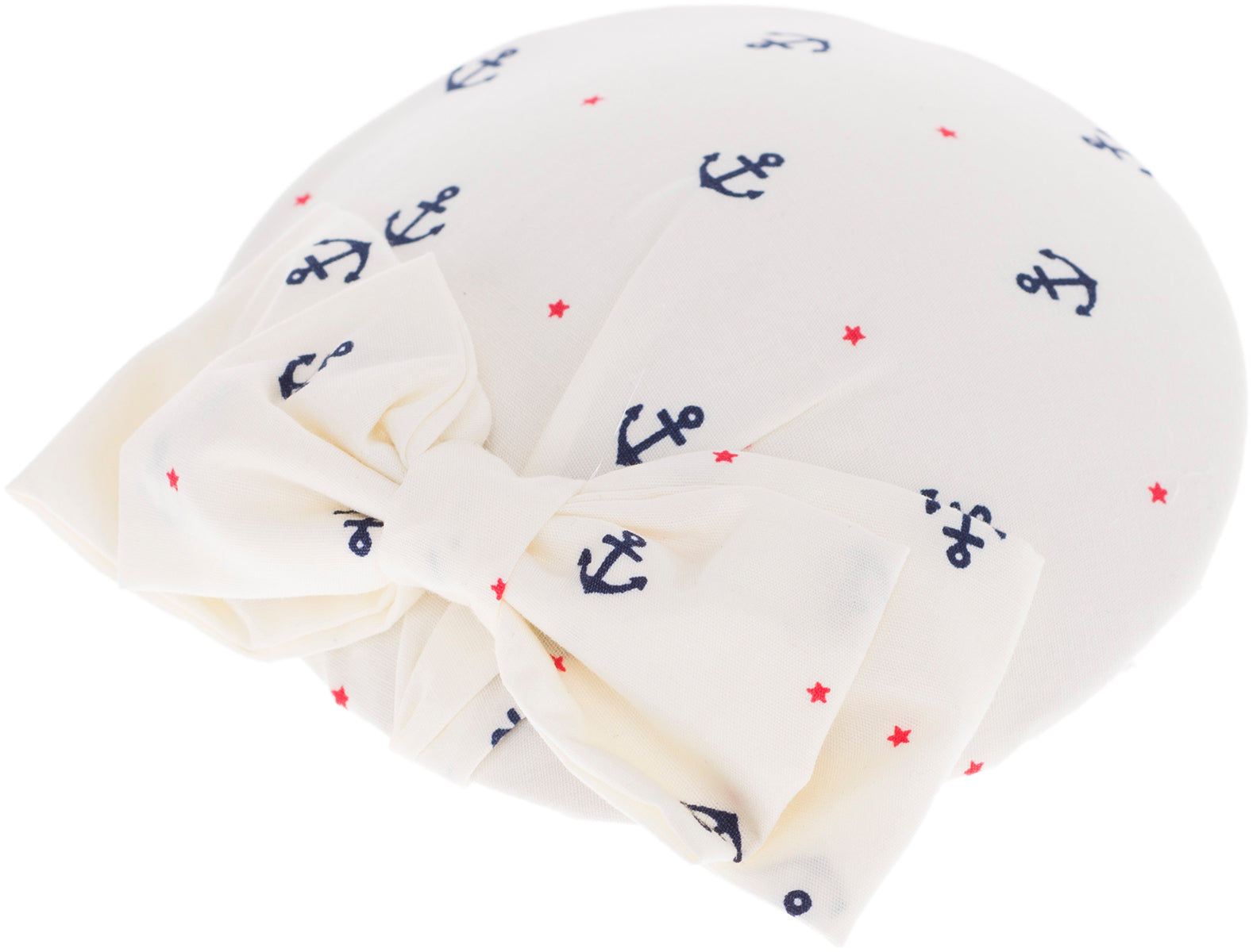 Vintage_PAGE_Sailor_ANCHOR_Anker_Nautical_PILLBOX_Huetchen_Fascinator_weiss