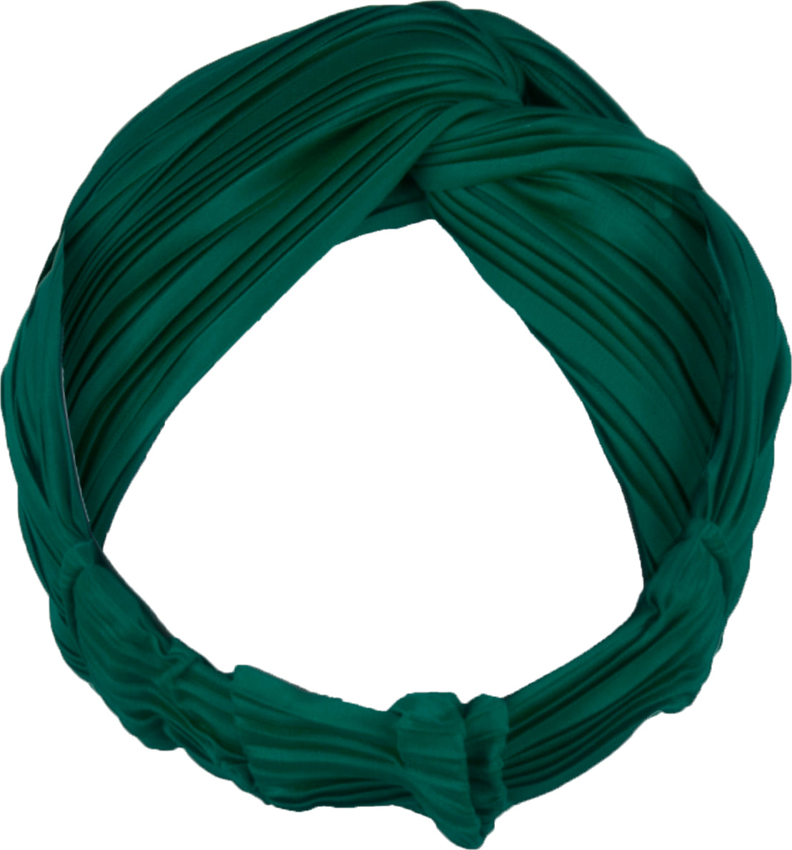 Vintage_PLEATED_Nostalgic_PLISSEE_Retro_STIRNBAND_Haarband_HAIRBAND_gruen-3