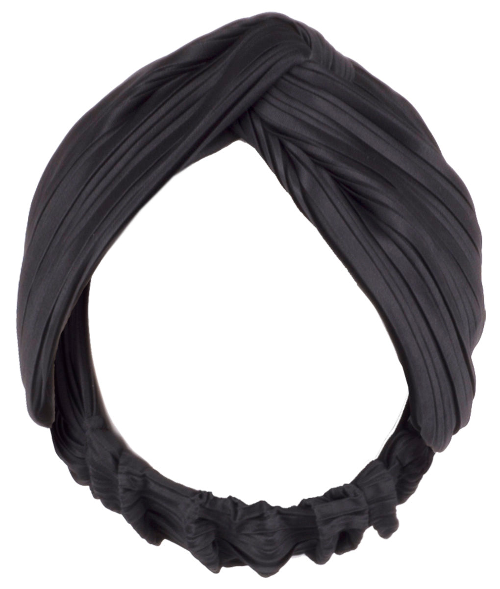 Vintage_PLEATED_Nostalgic_PLISSEE_Retro_STIRNBAND_Haarband_HAIRBAND_schwarz-1QkpiJJZdVCyx3