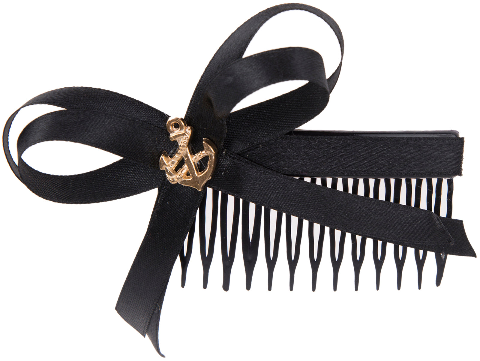 Vintage_REITA_Black_Ribbon_BOW_Sailor_ANCHOR_Hair_Comb_HAARKAMM_killer_kirscheAN2nY7HiiVuAM