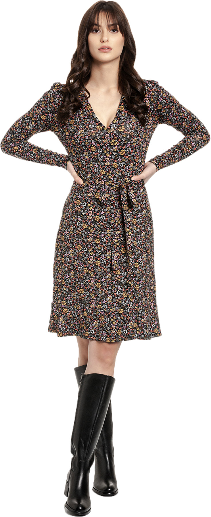 Vive_Maria_END_OF_SUMMER_Langarm_FLORAL_Blumen_Retro_SHIRT_DRESS_A-Linie_Kleid_Killer_Kirsche-1