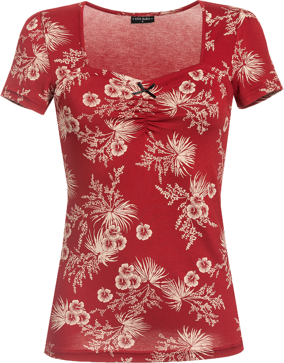 Vive_Maria_HAWAII_GIRL_Tropical_HIBISKUS_Sweetheart_Kurzarm_SHIRT_Oberteil-1