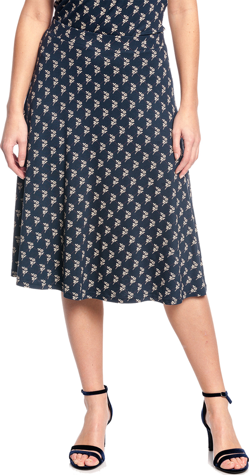 Vive_Maria_LUCY_Retro_ROSEN_DOTS_Karo_High_Waist_SWING_SKIRT_A-Linie_Rock_killer_kirsche