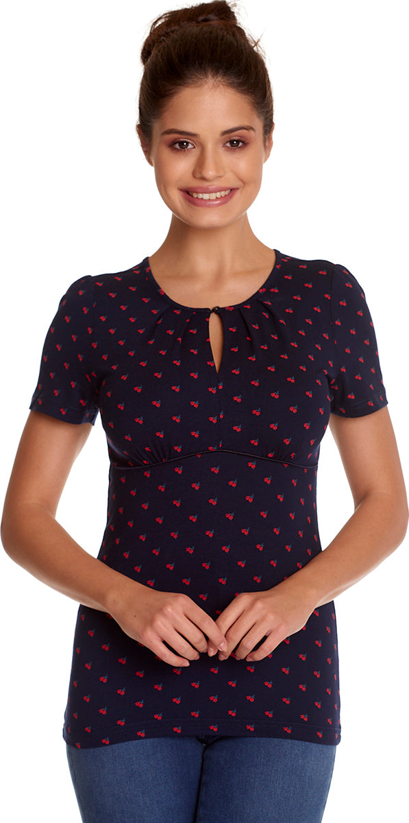 Vive_Maria_MON_PETIT_PARIS_Vintage_KIRSCHEN_Cherry_Kurzarm_SHIRT-1