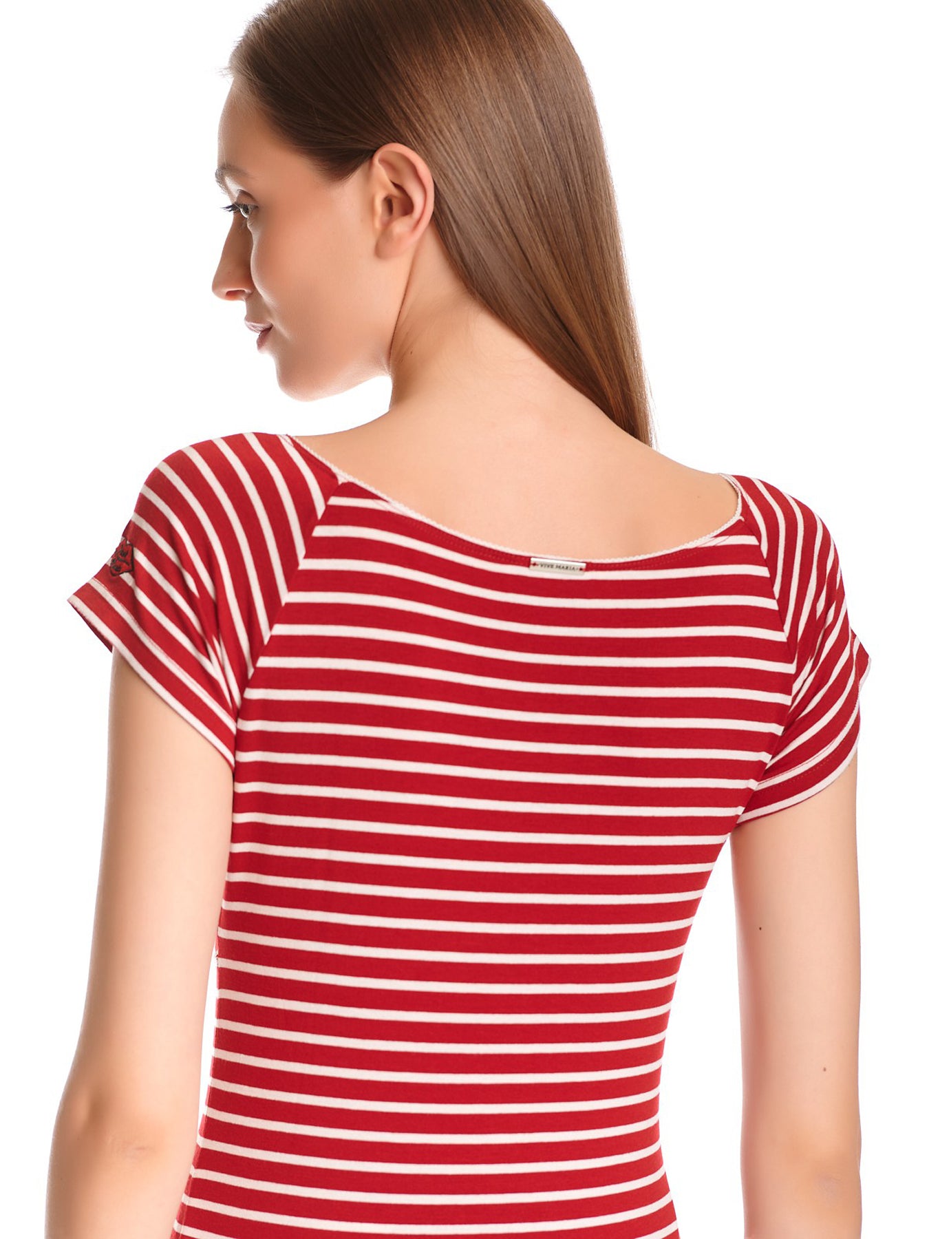 Vive_Maria_MY_CAPRI_Sailor_50s_STREIFEN_Knot_Tie_SHIRT_Oberteil_Rot_killer_kirsche_5