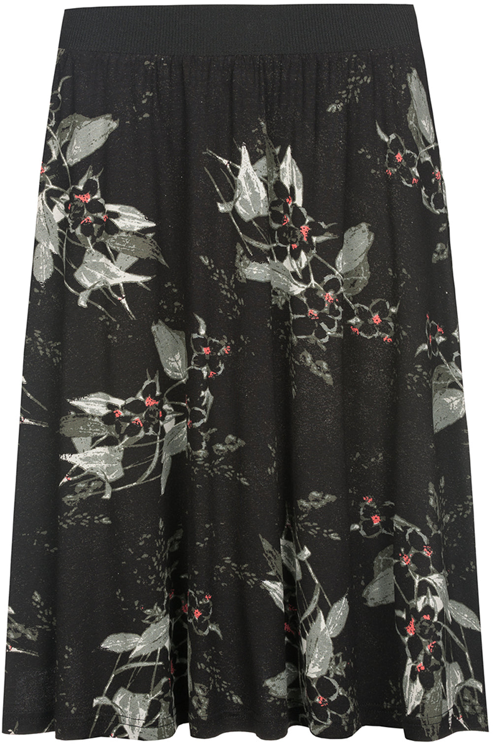 Vive_Maria_PARISIENNE_Vintage_Floral_LEAVES_Skirt_ROCK