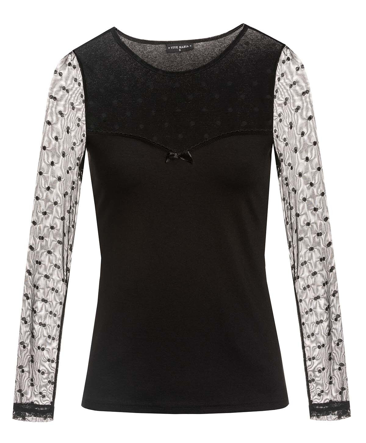Vive_Maria_RENCH_CHIC_Vintage_POLKA_DOT_Punkte_Langarm_Shirt_Oberteil_Schwarz-1RZzw8hvYME2bq