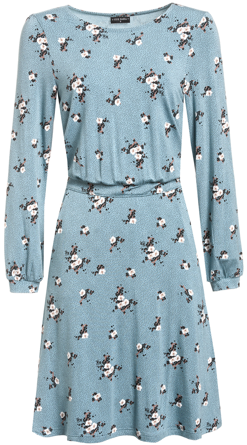 Vive_Maria_WAITING_FOR_LOVE_Langarm_FLORAL_DOTS_SHIRT_DRESS_A-Linie_Kleid_killer_kirsche_1