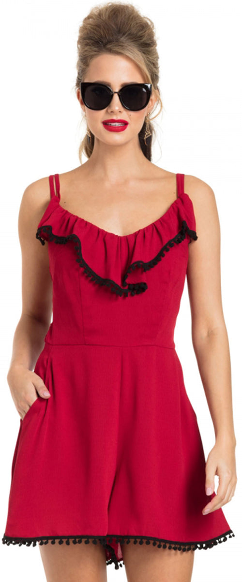 Voodoo_Vixen_BECKY_Vintage_POM_POM_Traeger_RUFFLE_PLAYSUIT_Hosenanzug-3