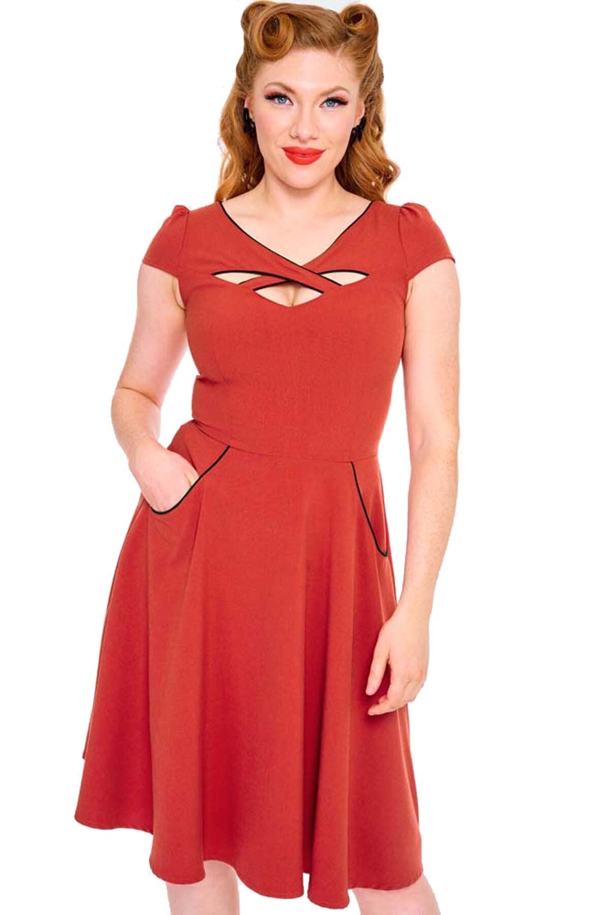 Voodoo_Vixen_CRISS_CROSS_Vintage_Cut-Out_50s_SWING_DRESS_Kleid_-_Ziegelrot-4