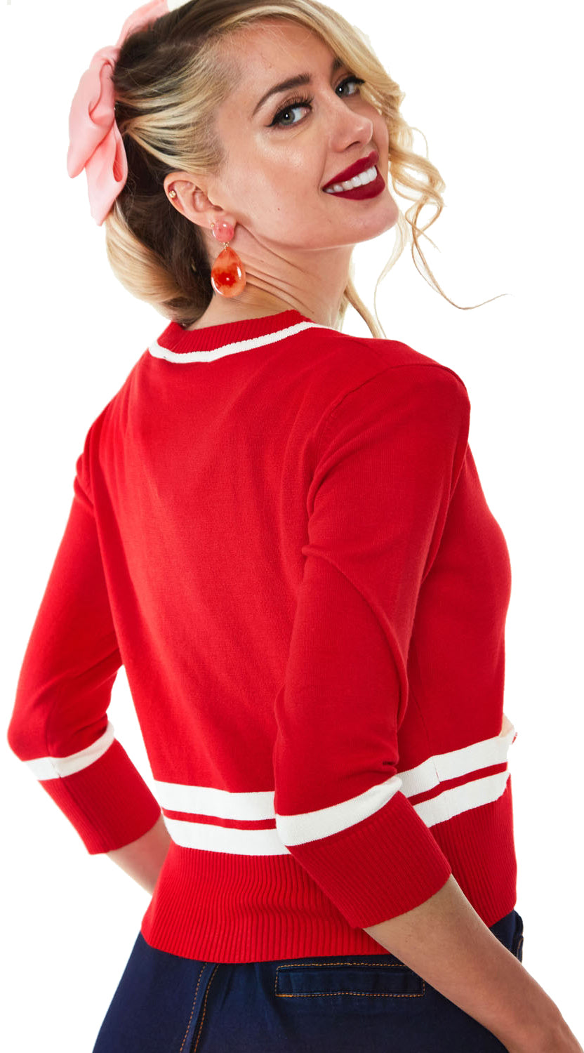 Voodoo_Vixen_CROPPED_Vintage_STREIFEN_Dreiviertelarm_CARDIGAN_Stickjacke_Rot_killer_kirsche_4x4FraYp4spuMD