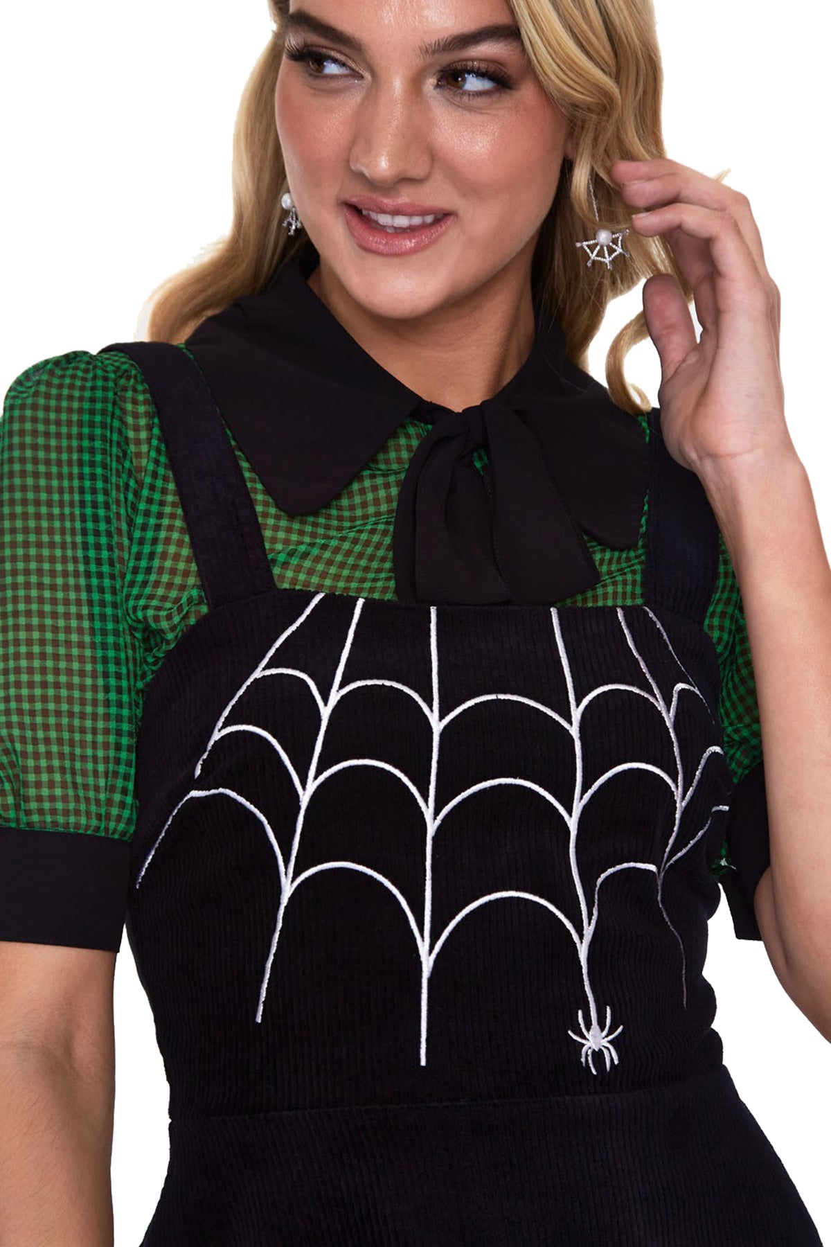 Voodoo_Vixen_Charlotte_Spider_Web_Embroidery_Overall_Corduroy_Dress_Kleid_killer_kirsche_3W3RBzC098HX3J