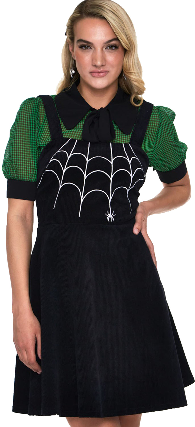 Voodoo_Vixen_Charlotte_Spider_Web_Embroidery_Overall_Corduroy_Dress_Kleid_killer_kirsche_52a48DbrII2ENo