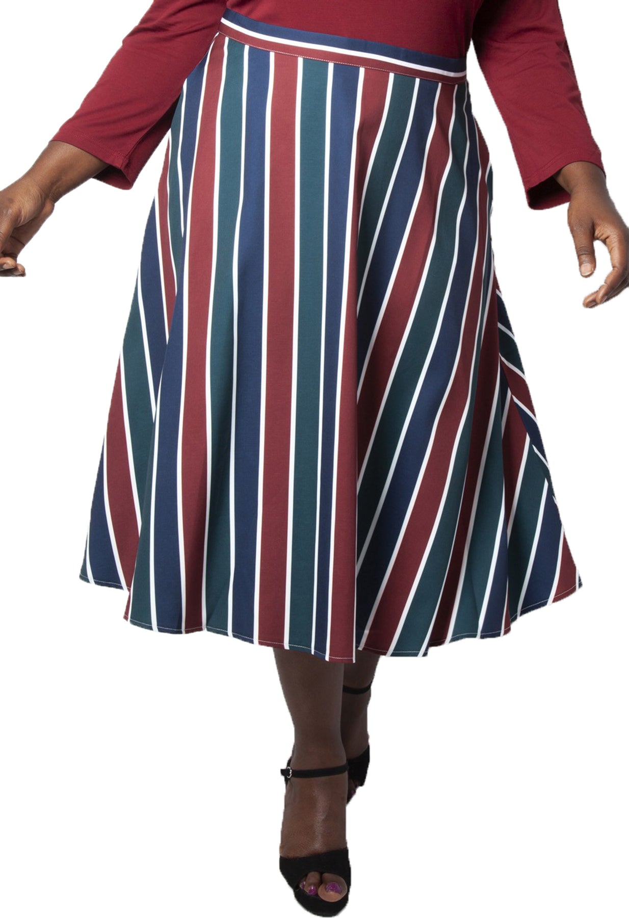 Voodoo_Vixen_MADELYN_Vintage_STRIPED_Streifen_Tellerrock_SWING_SKIRT_Plus_Size_Killer_Kirsche-18Behd7GKHomFp
