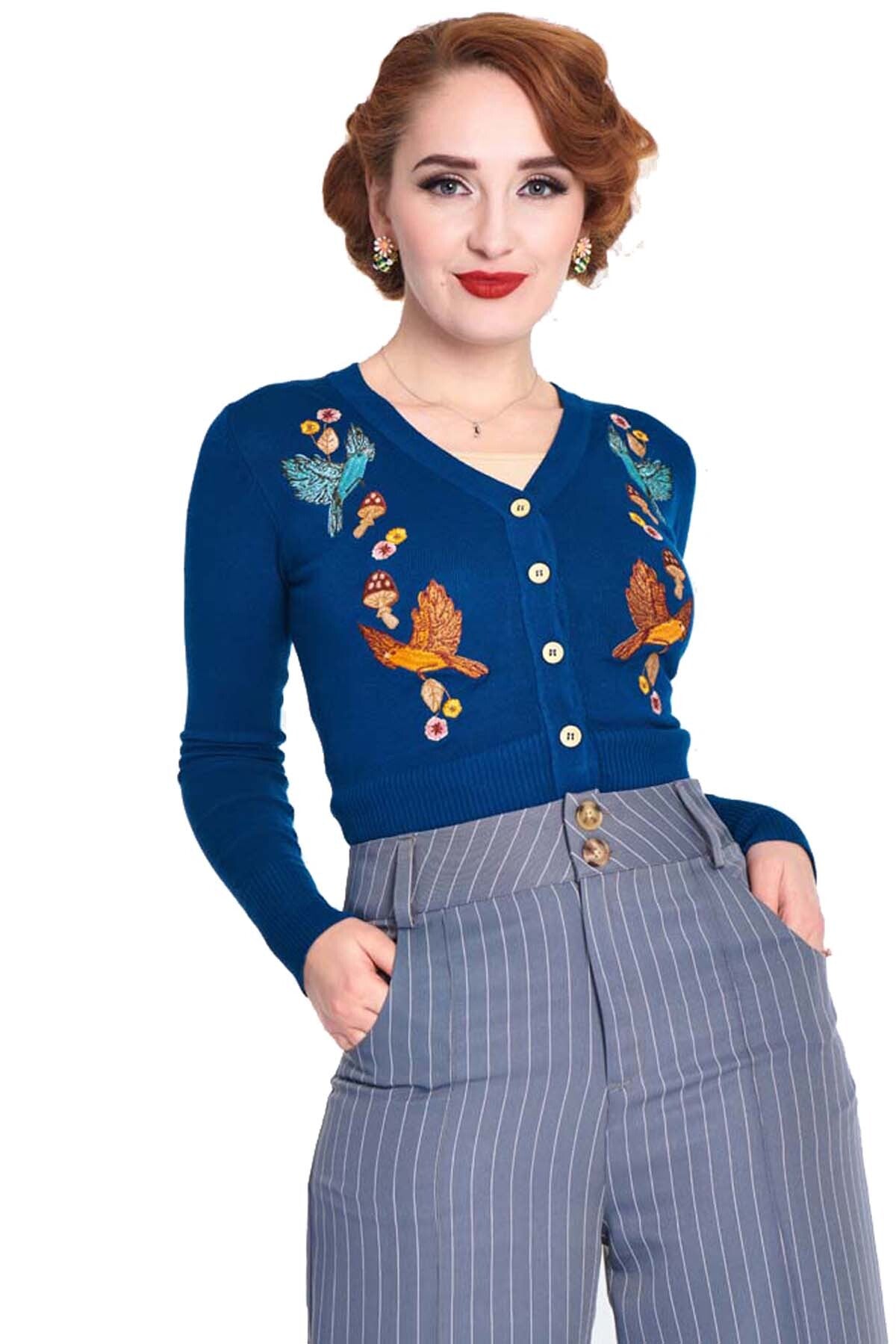 Voodoo_Vixen_PINSTRIPE_TURN_UP_Vintage_Retro_Classic_TROUSERS_Marlene_HOSE_-_Rauchgrau-4oelNRj3CUqvjN