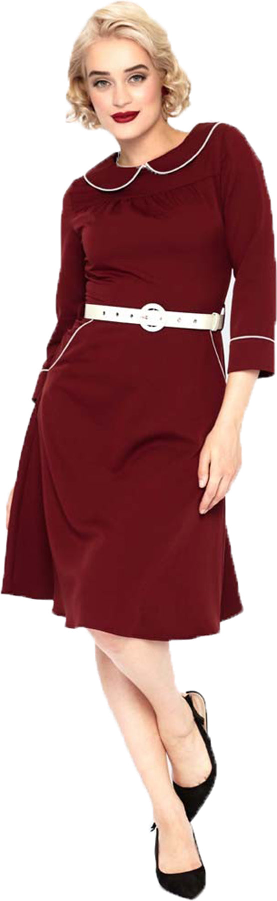 Voodoo_Vixen_PIPING_DETAIL_Retro_TWO-TONE_Collar_Dreiviertelarm_A-LINIE_DRESS_Kleid_Killer_Kirsche-18an18HmrS35sw