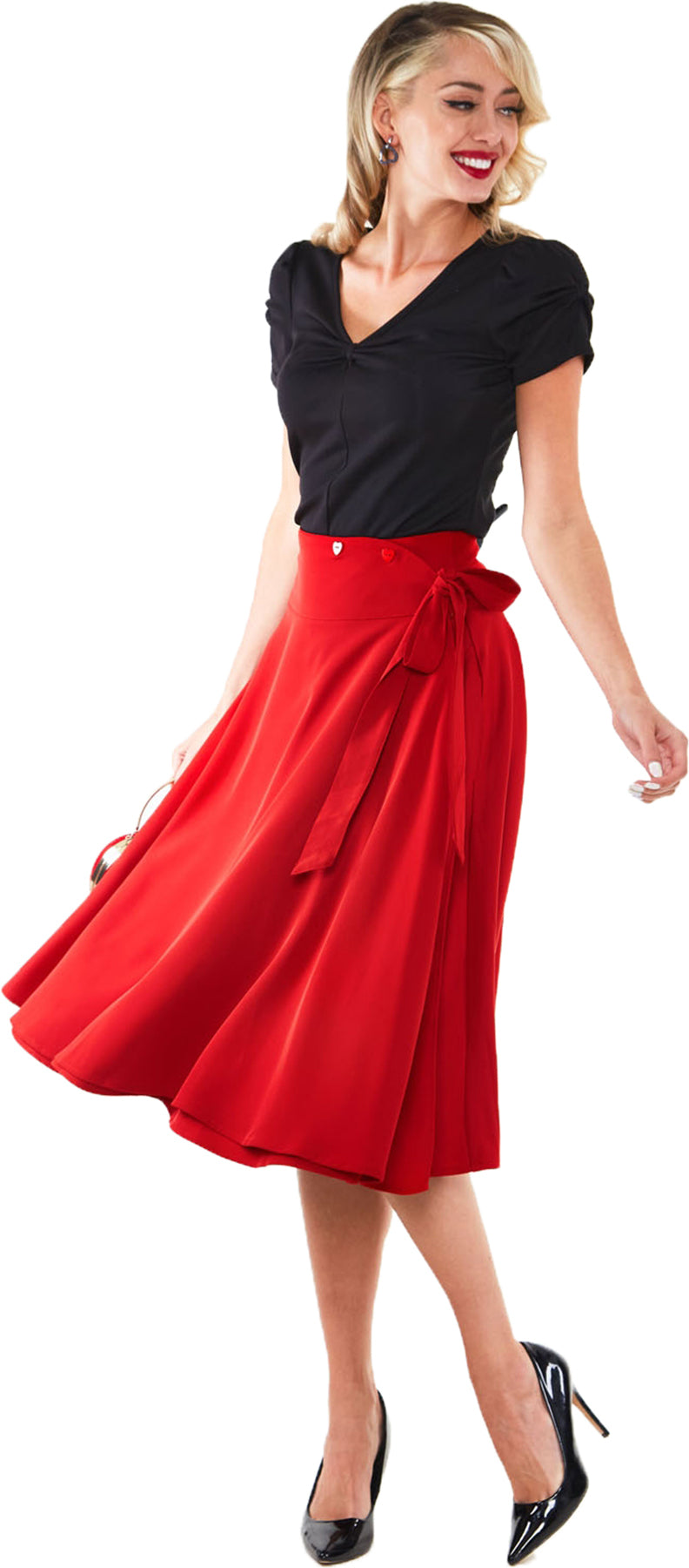 Voodoo_Vixen_RAPHAELA_Heart_Button_50s_High_Waist_Retro_SWING_SKIRT_Wickelrock-1