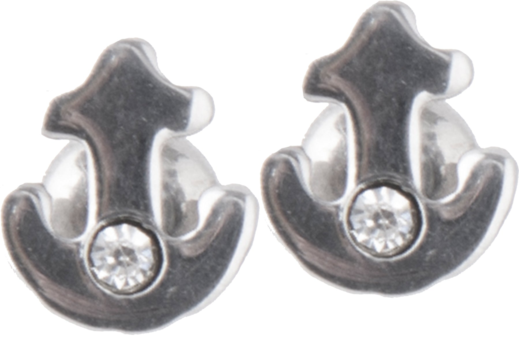 Zarte_SAILOR_Anker_Ohrstecker_mit_Strass_killer_kirsche