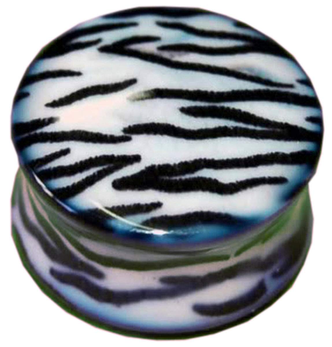 Zebramuster_Zebra_Picture_Plug_Flesh_Tunnel