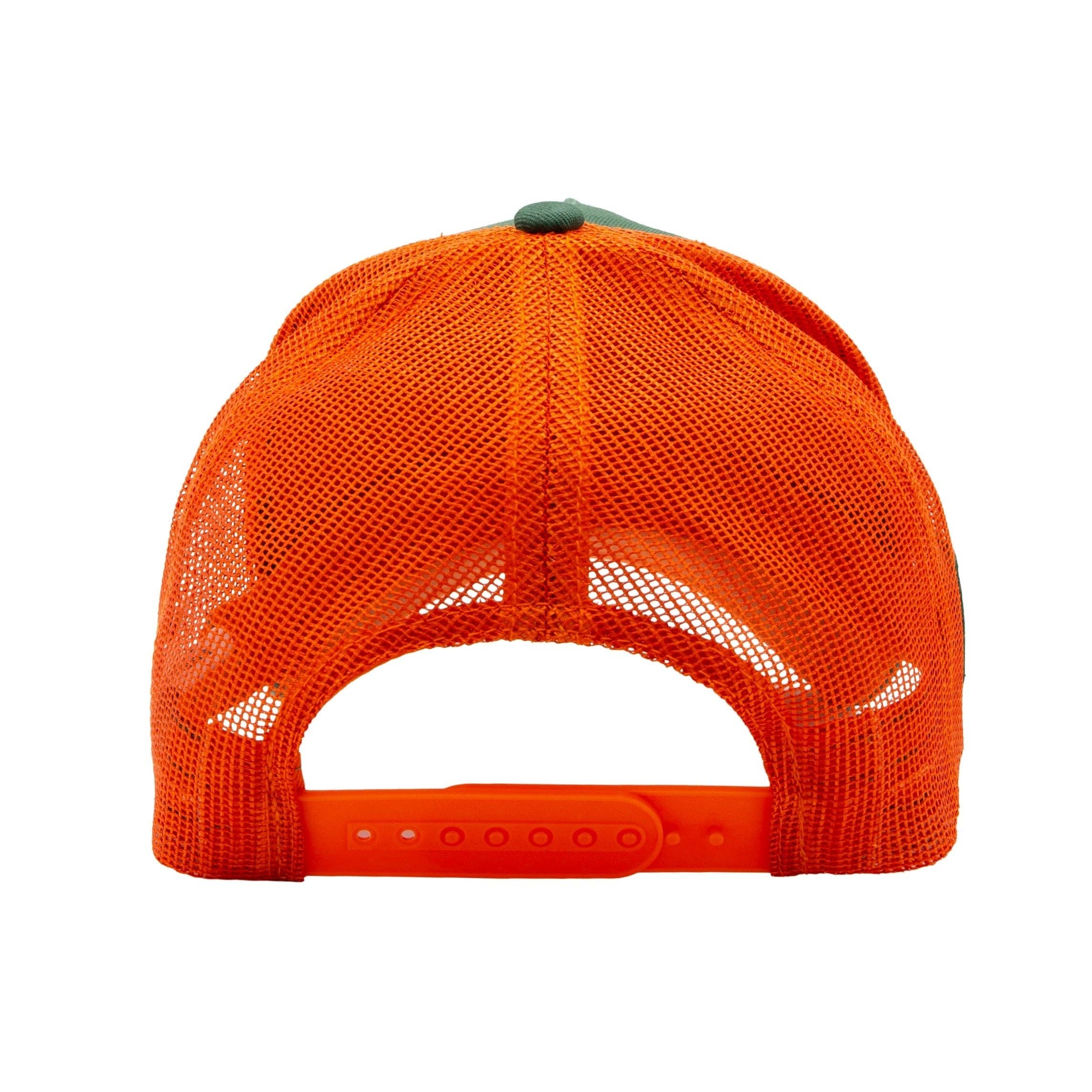 King Kerosin «Never Fuck A Fucker» Rock`n`Roll Oldschool Trucker Cap - Grün