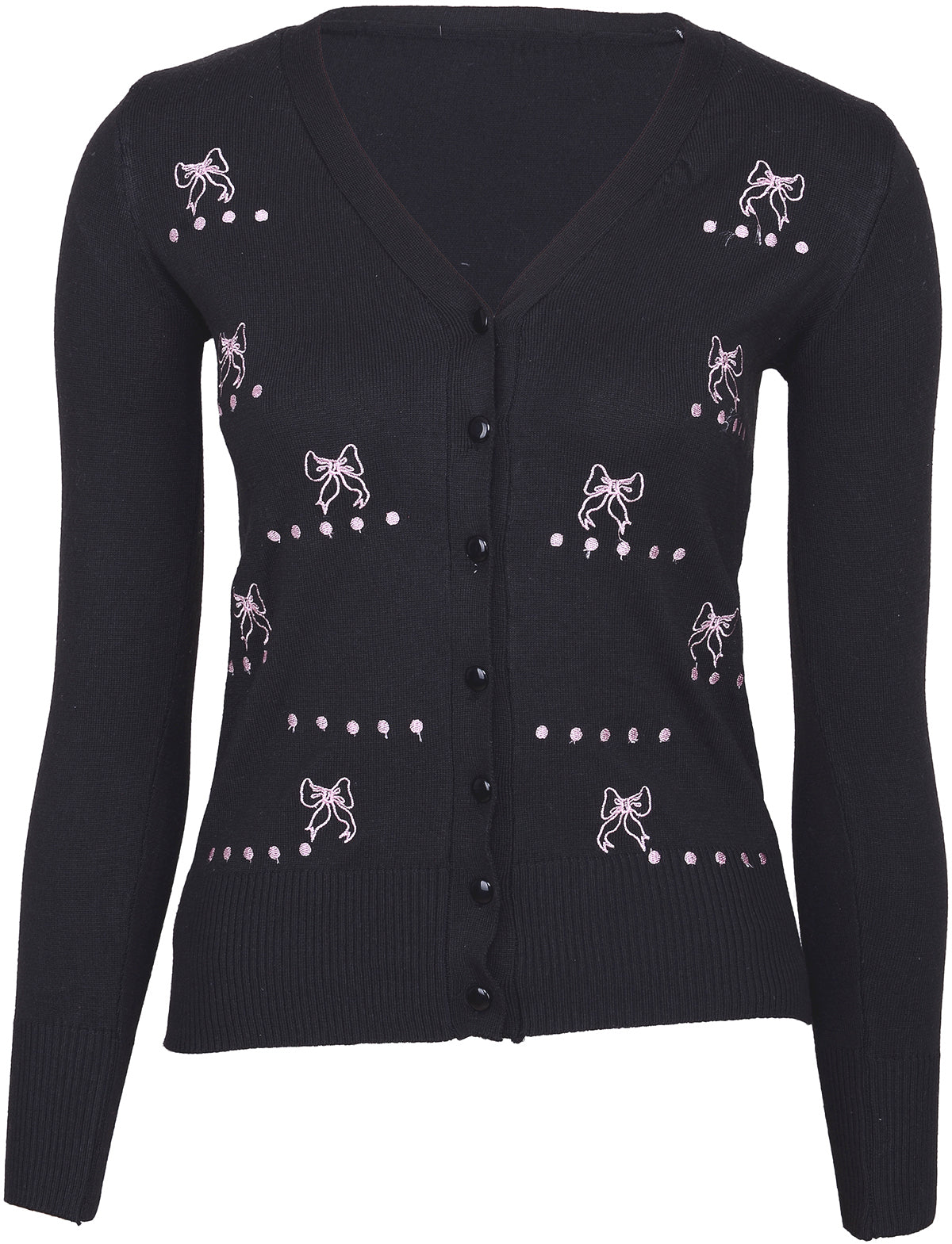 _ute_50s_SCHLEIFEN_Retro_Bow_CARDIGAN_Strickjacke2okKbiQYuK000